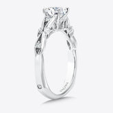 Diamond Engagement Ring With Side Stones